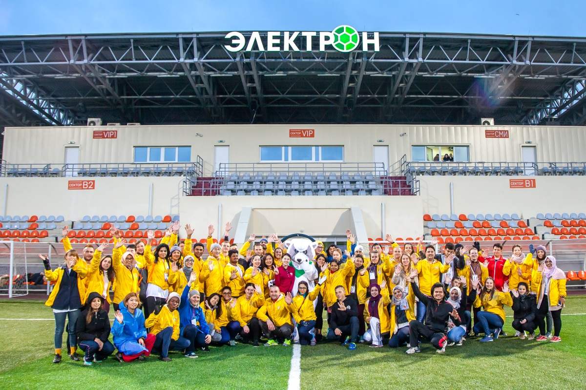 Стадион Электрон в Великом Новгороде