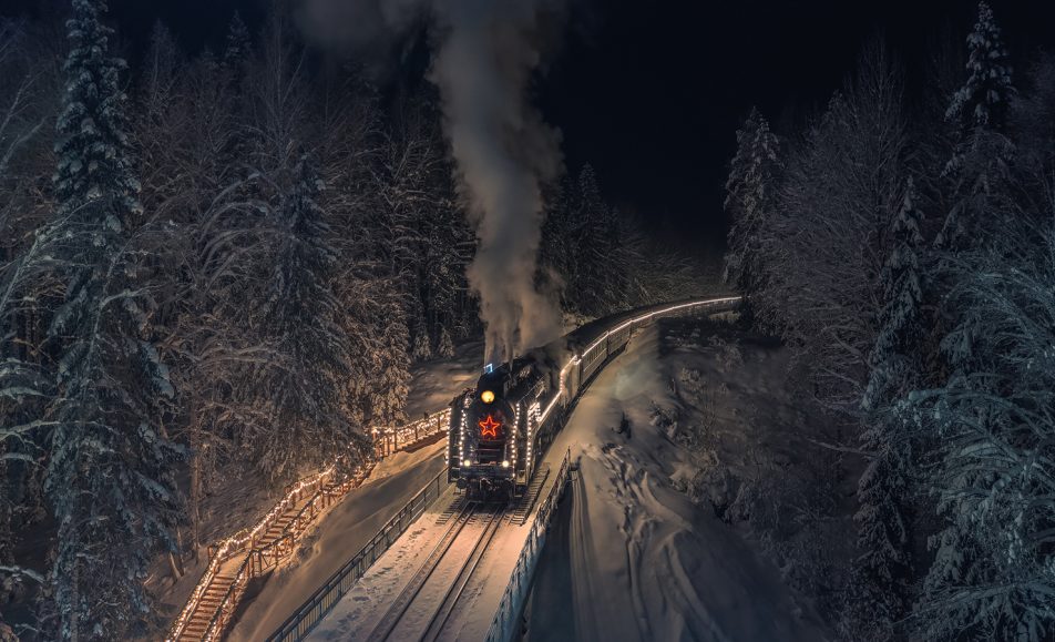 Передвижная резиденция Деда Мороза