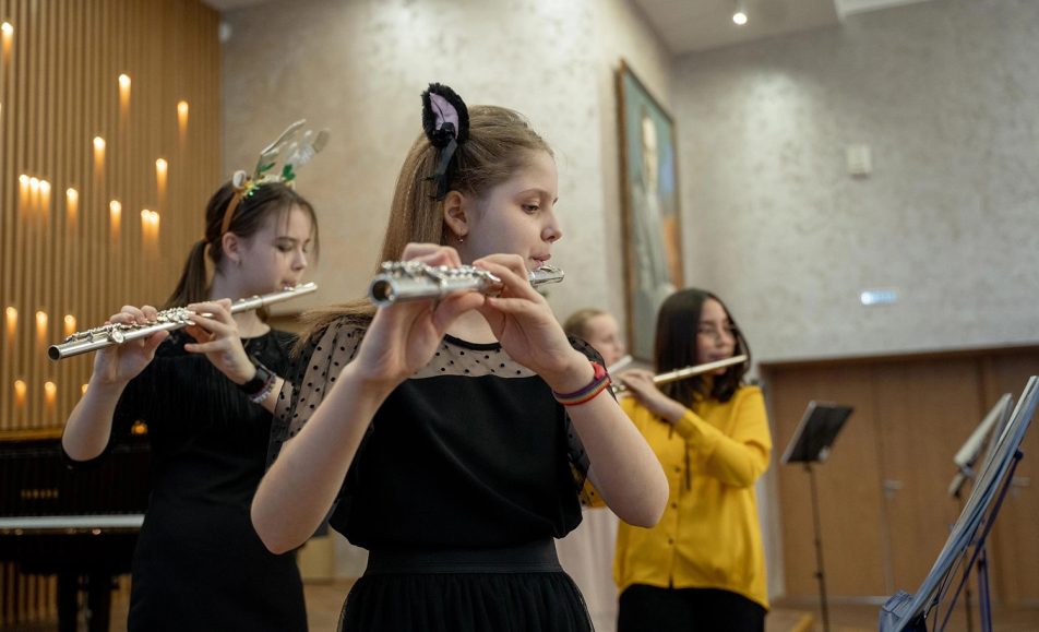 Концерт преподавателей и учащихся детской музыкальной школы