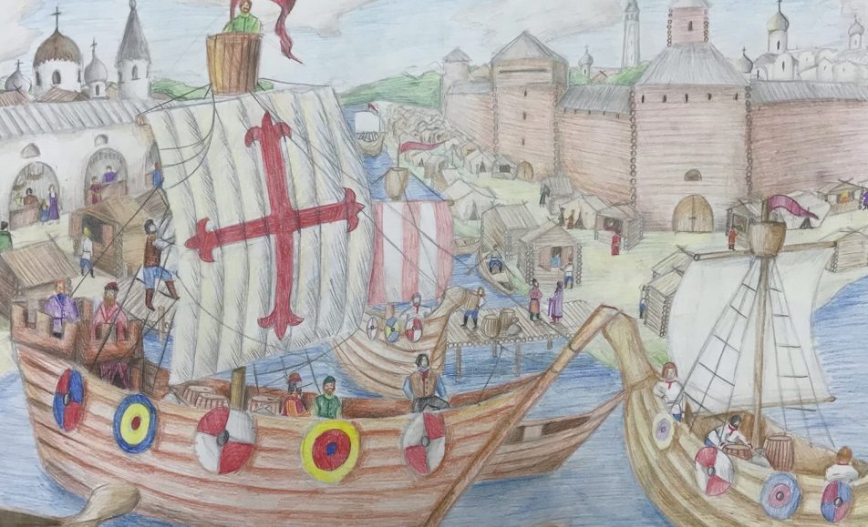 Мой первый вернисаж. Кушнарёв Егор