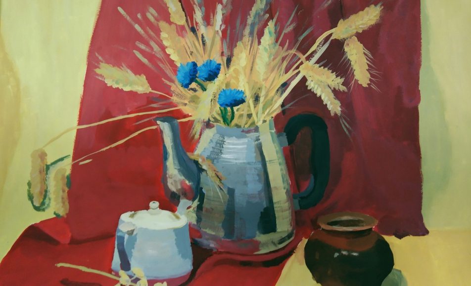 Мой первый вернисаж. Милана Бойцова