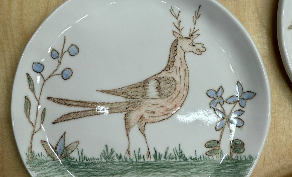 По мотивам русского сюжетного изразца