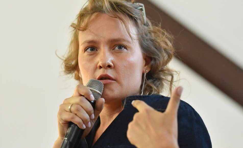 Алеся Казанцева. Петровна на Северном полюсе